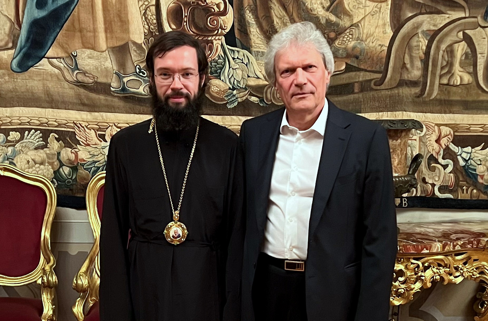 Председатель ОВЦС встретился с послом России в Италии