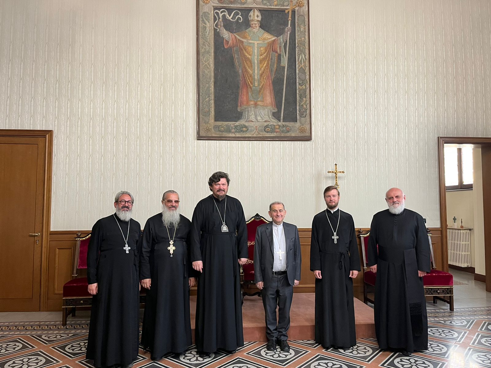 Состоялась встреча Патриаршего экзарха Западной Европы с архиепископом Милана