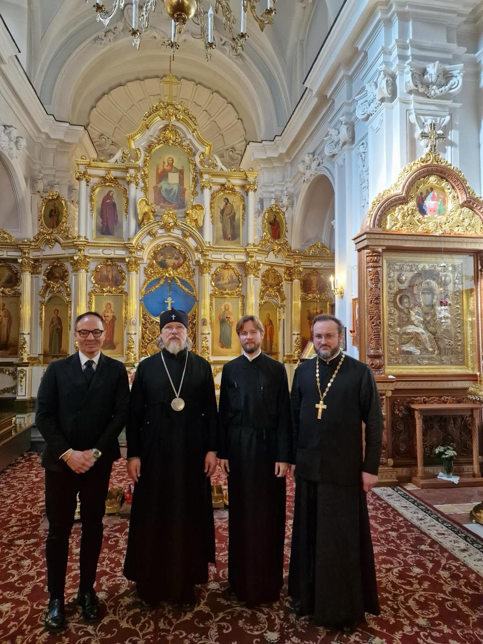 МИТРОПОЛИТ МАРК ПОСЕТИЛ ПРИХОД В ЧЕСТЬ СВ. АНДРЕЯ ПЕРВОЗВАННОГО В НЕАПОЛЕ