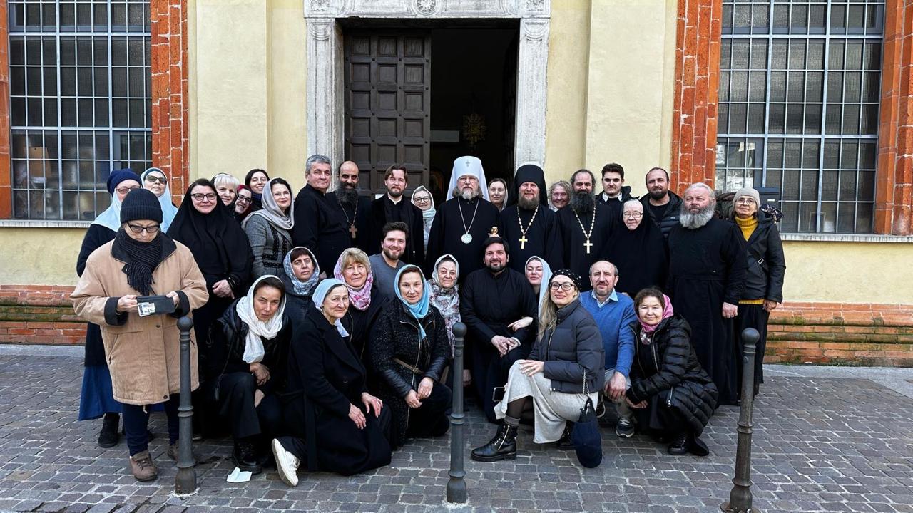 Митрополит Марк возглавил Божественную литургию в Милане